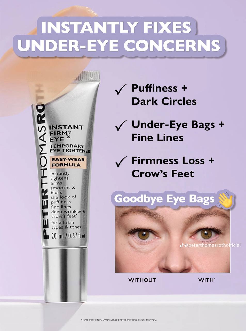 Instant FIRMx Eye Temporary Eye Tightener